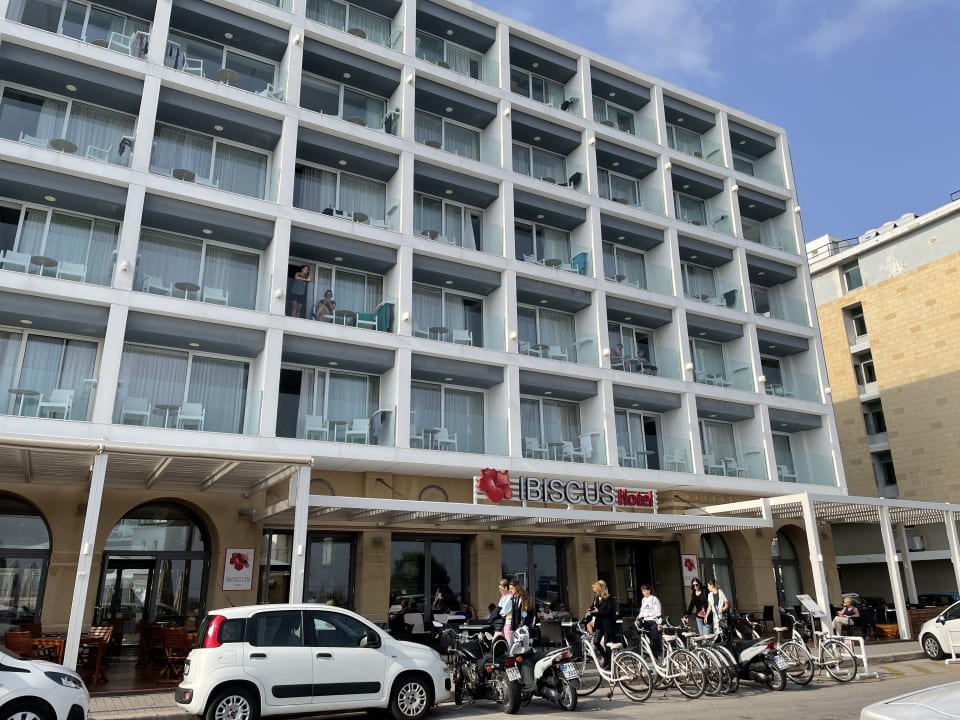 Außenansicht Ibiscus Hotel Rhodos