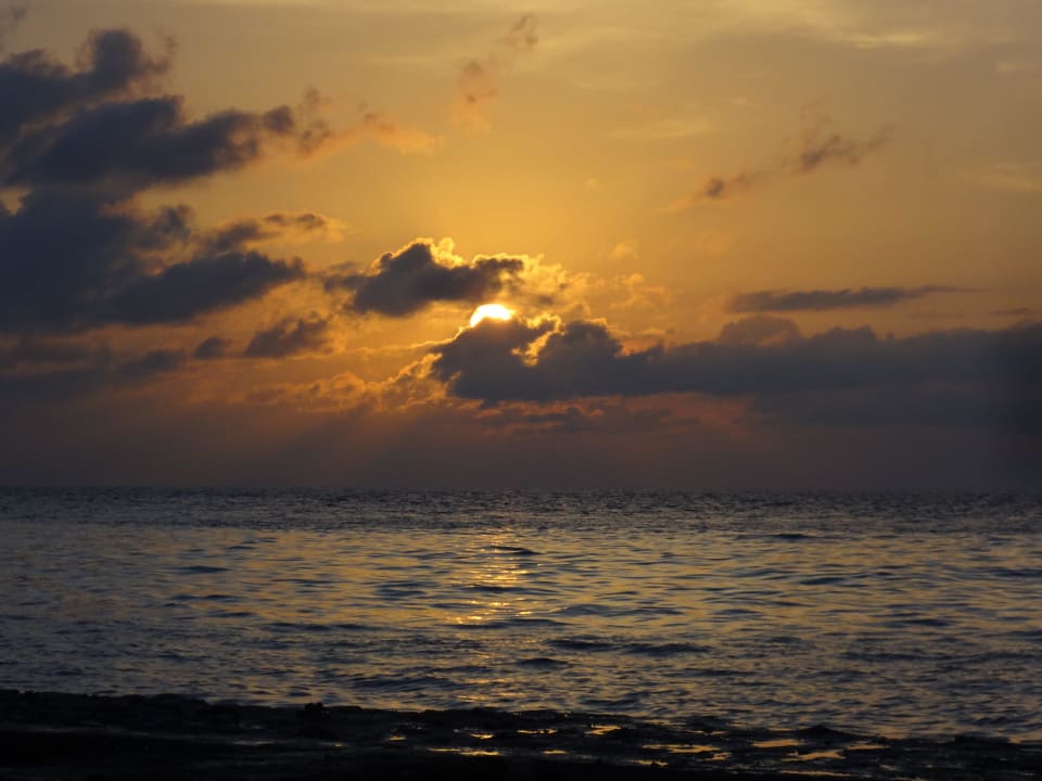 Traum Sonnenuntergang Kuredu Island Resort & Spa
