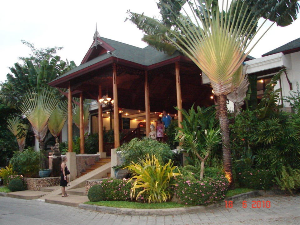 Haupteingang Banana Fan Sea Resort