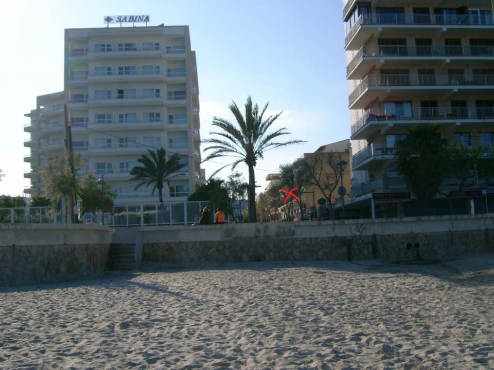 Vom Wasser aus Hostel Los Alamos