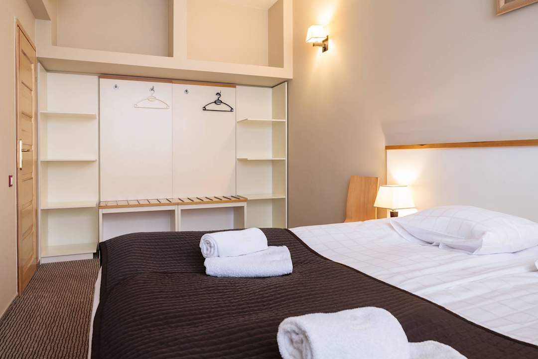 Sypialnia - Apartament z 2 sypialniami  Hotel Kracow Residence