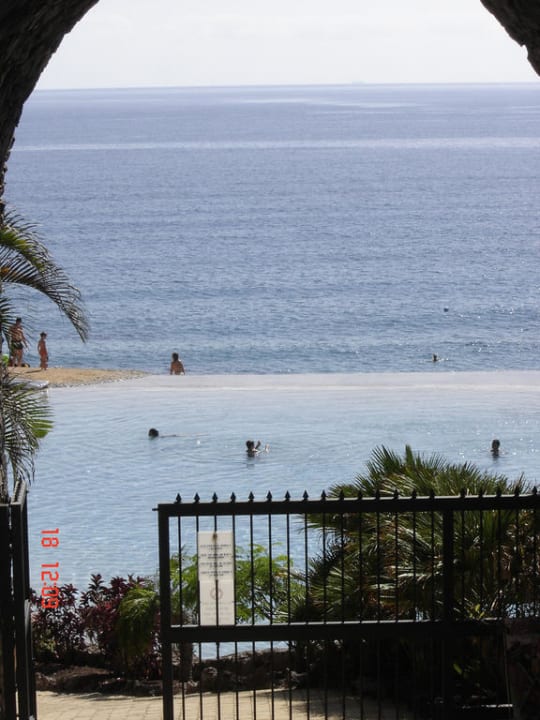 Lagune und dahinter das Meer R2 Rio Calma Hotel & Spa & Conference