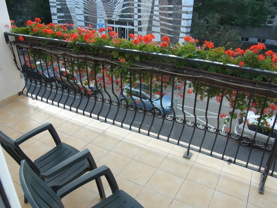 Blick vom Balkon Jantar Hotel & Spa