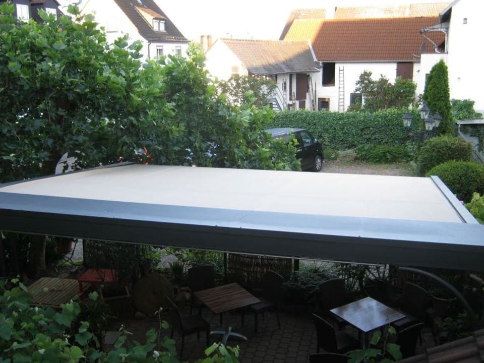 Blick aus unserem Fenster Hotel Weißes Roß