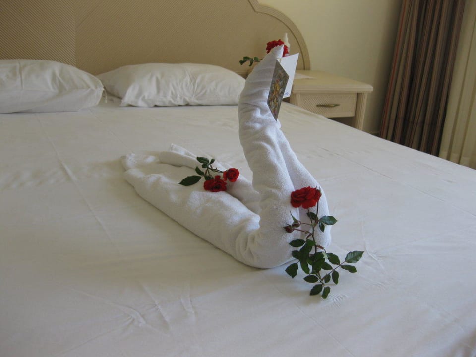 Figur aus Handtüchern Aska Hotel Just in Beach
