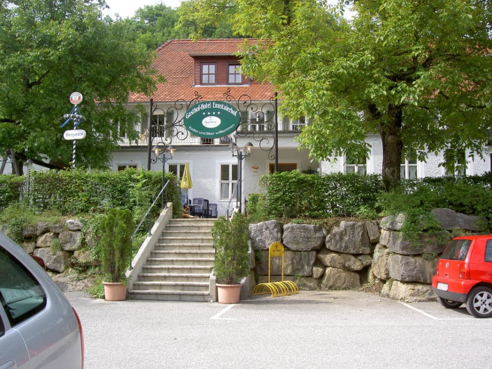 Eingang Hotel Ennstalerhof