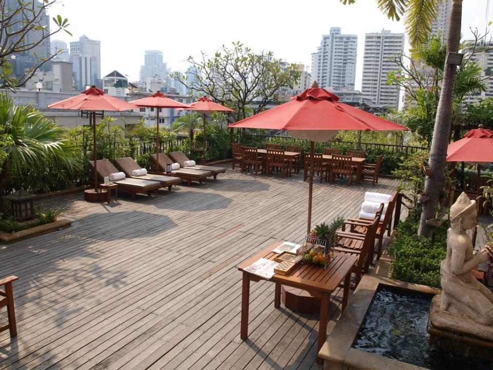 Pool-/Restaurantbereich NH Bangkok Sukhumvit Boulevard