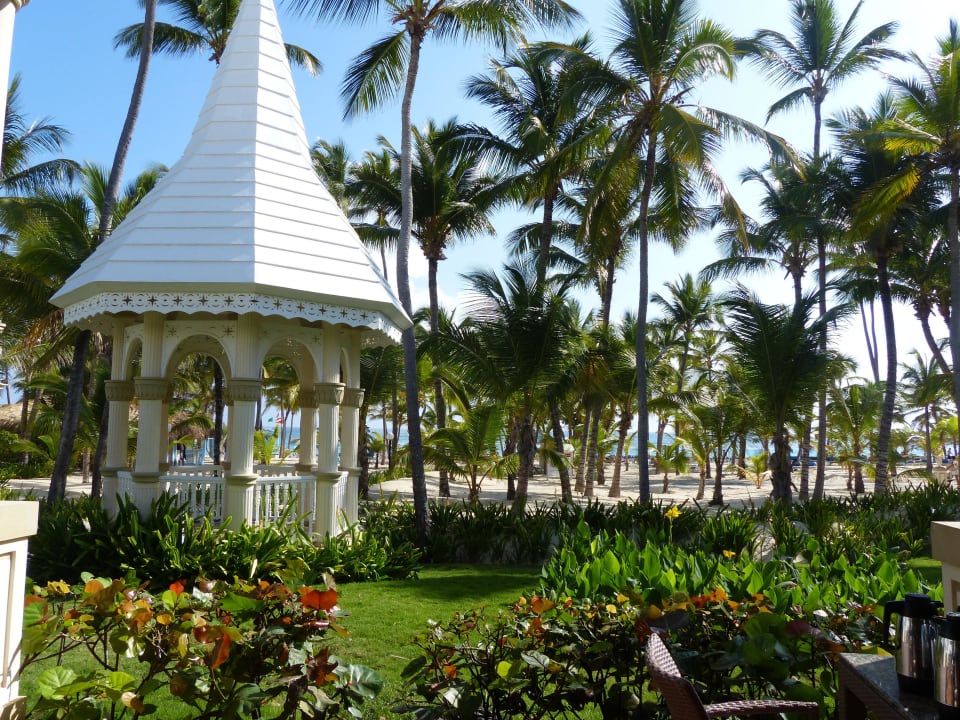 Das sieht man beim Essen im "Colonial" Hotel Riu Bambu