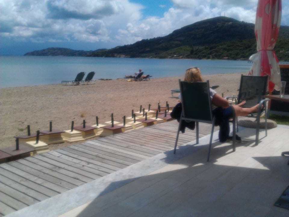 Strand im Mai 2014 Hotel Christina