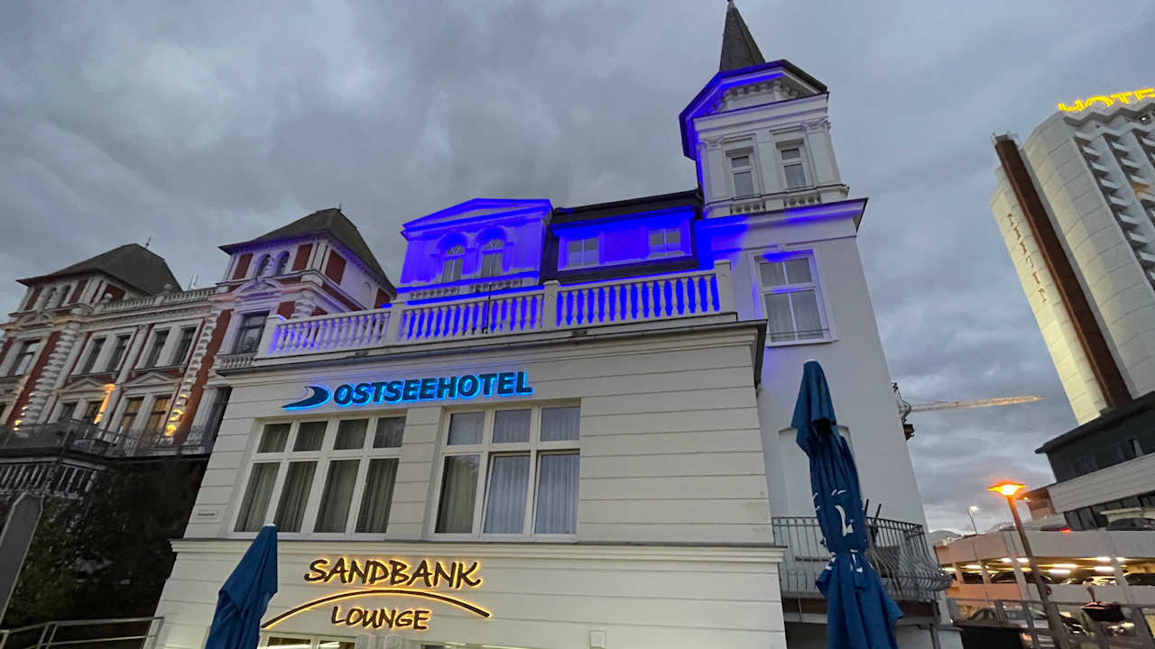 Außenansicht Ostseehotel Warnemünde