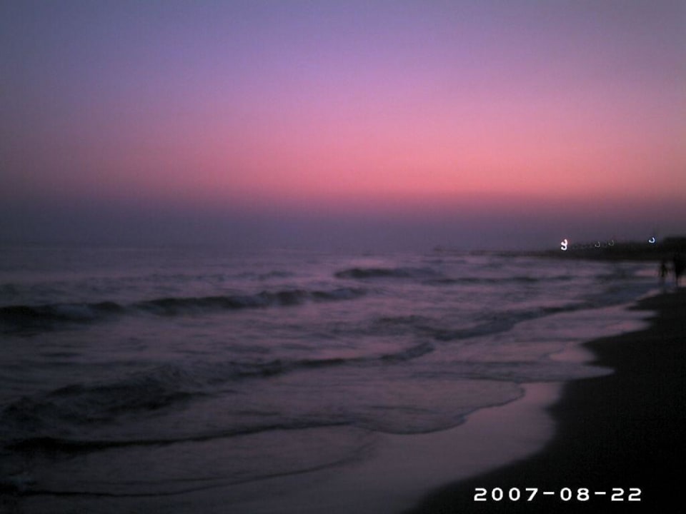 sonnenuntergang Hotel Orfeus Park