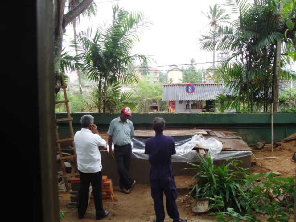 Baustelle Jetwing Blue Hotel Jetwing Beach