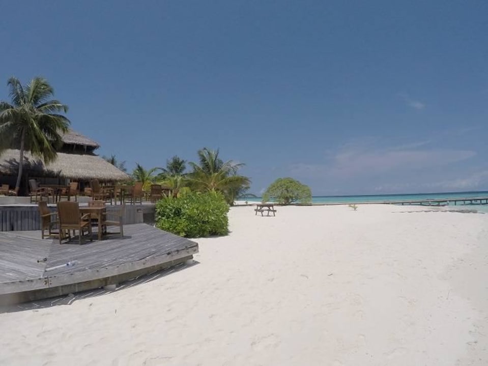 Pool mit Bar Filitheyo Island Resort