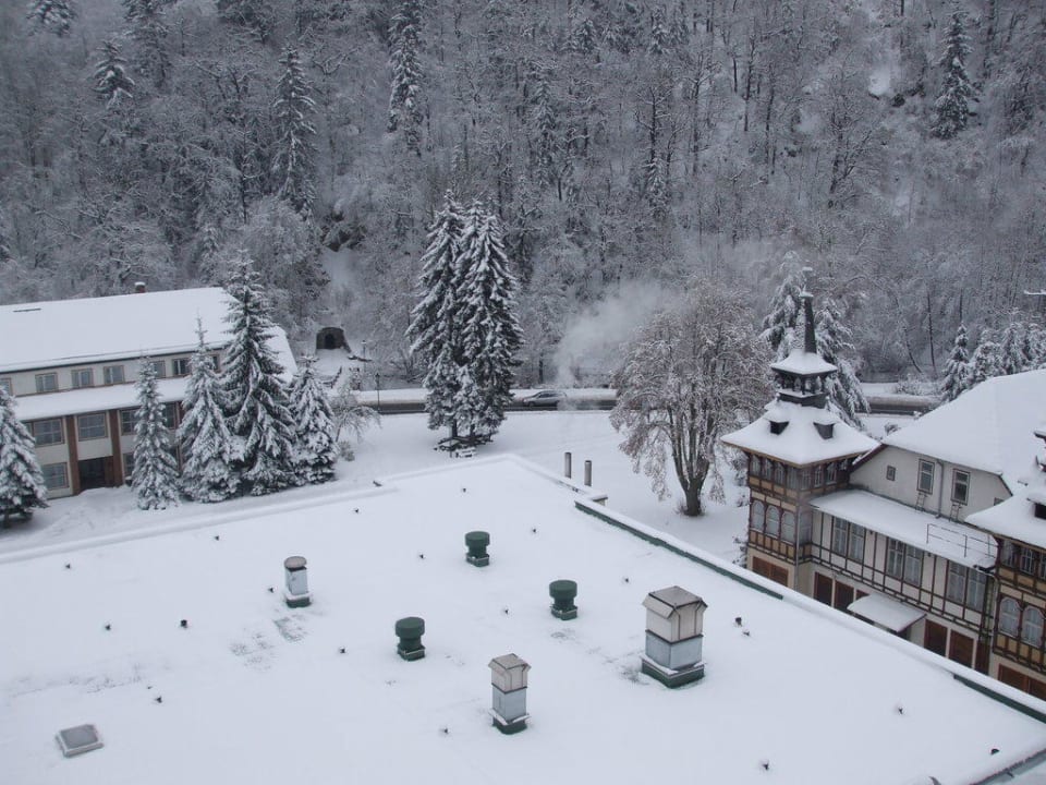 Unser Ausblick vom 8.Stockwerk Morada Hotel Alexisbad