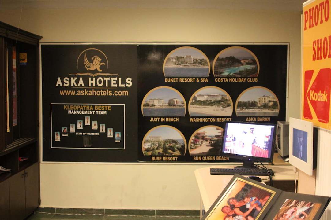 Infowand Hotel Aslan City Kleopatra
