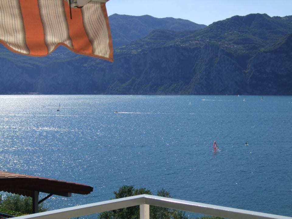 Blick vom Balkon Hotel Da Tino