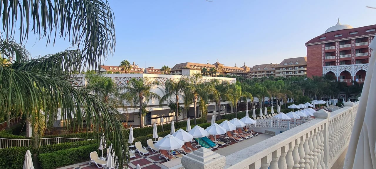 Ausblick Royal Taj Mahal Hotel