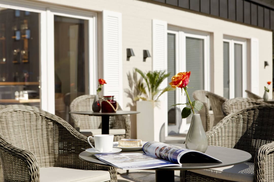 Frühstücksterrasse Astra Maris Hotel