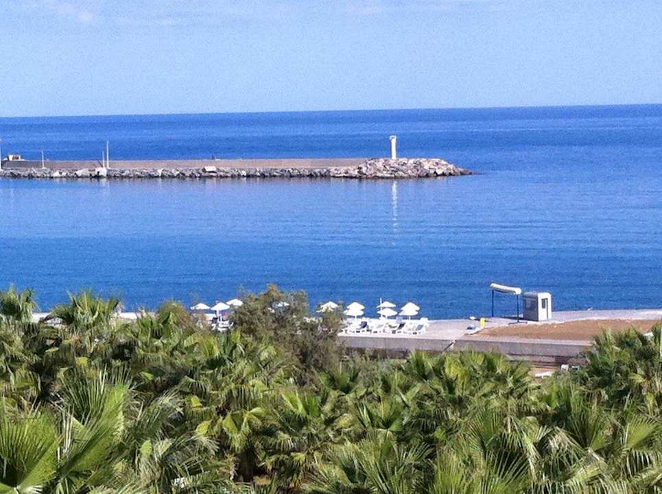 Wahnsinns Ausblick auf den Hafen vom Balkon Oscar Resort Hotel