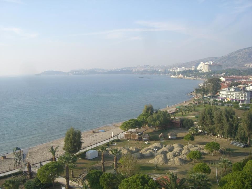 Von der Dachterrasse Hotel Ephesia