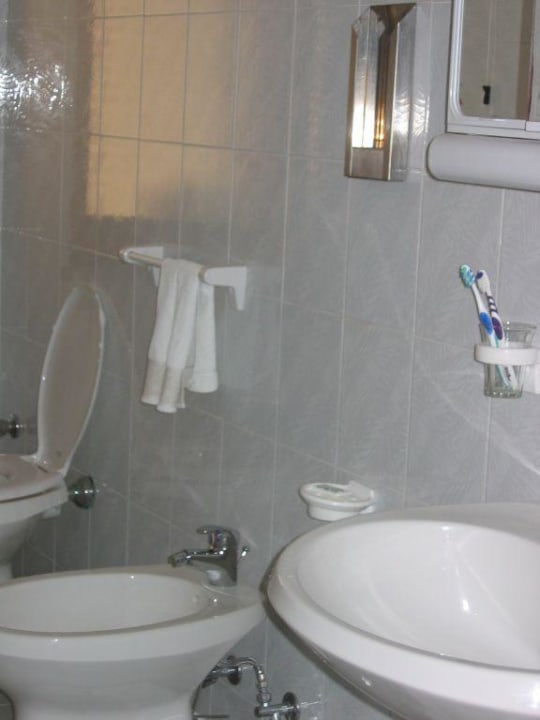 Bad im Appartement Hotel Residence Santa Chiara