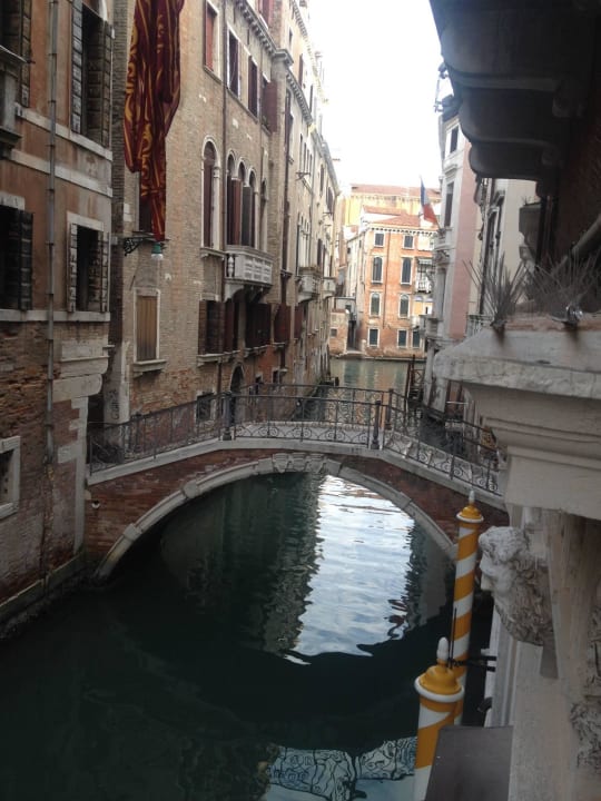 Blick vom Balkon Hotel Ruzzini Palace