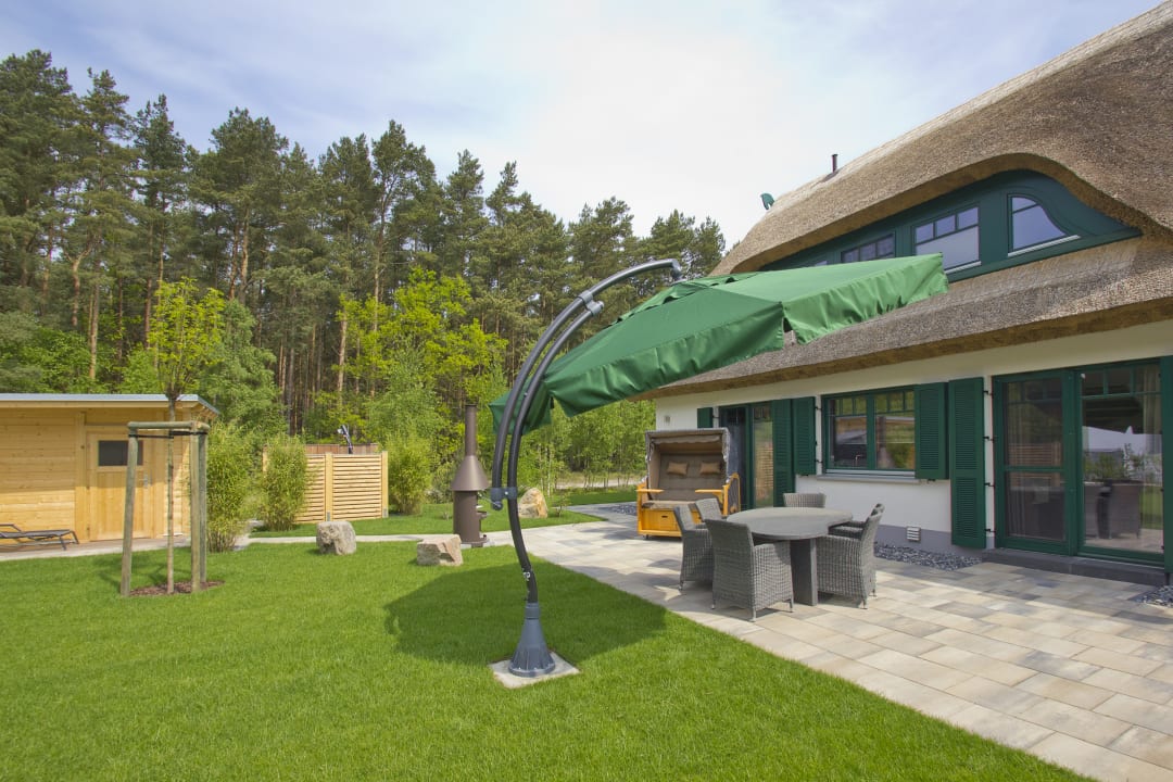 Außenansicht Ferienhaus Seehund - Paradies Rügen