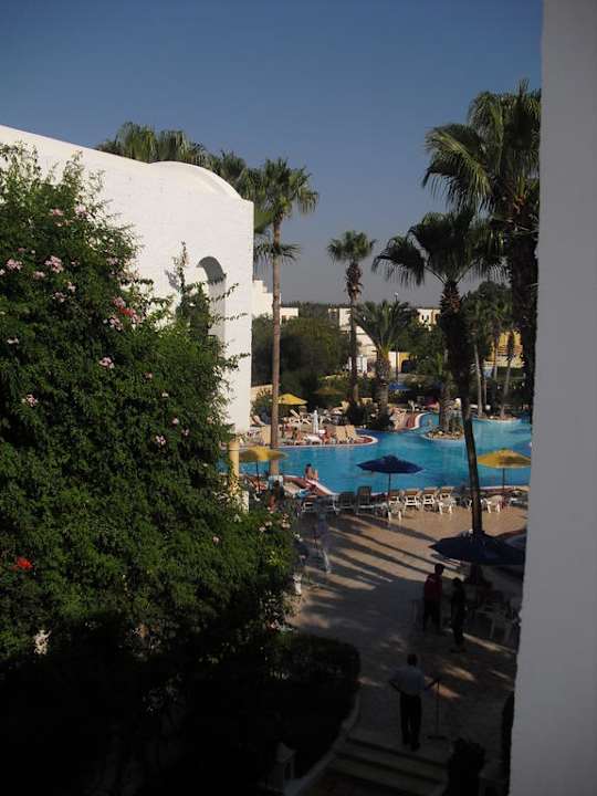 Ausblick vom Zimmer Hotel Nesrine