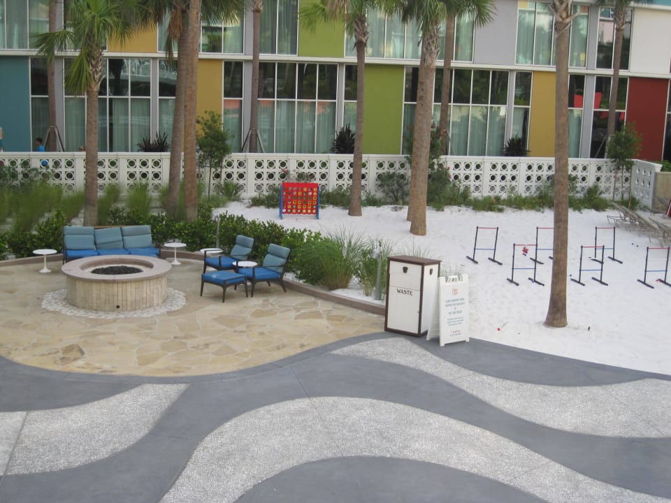 Feuerschale Universal's Cabana Bay Beach Resort