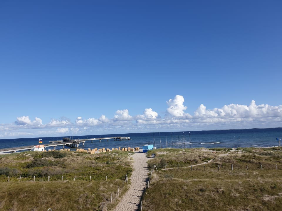 Ausblick Bretterbude Heiligenhafen