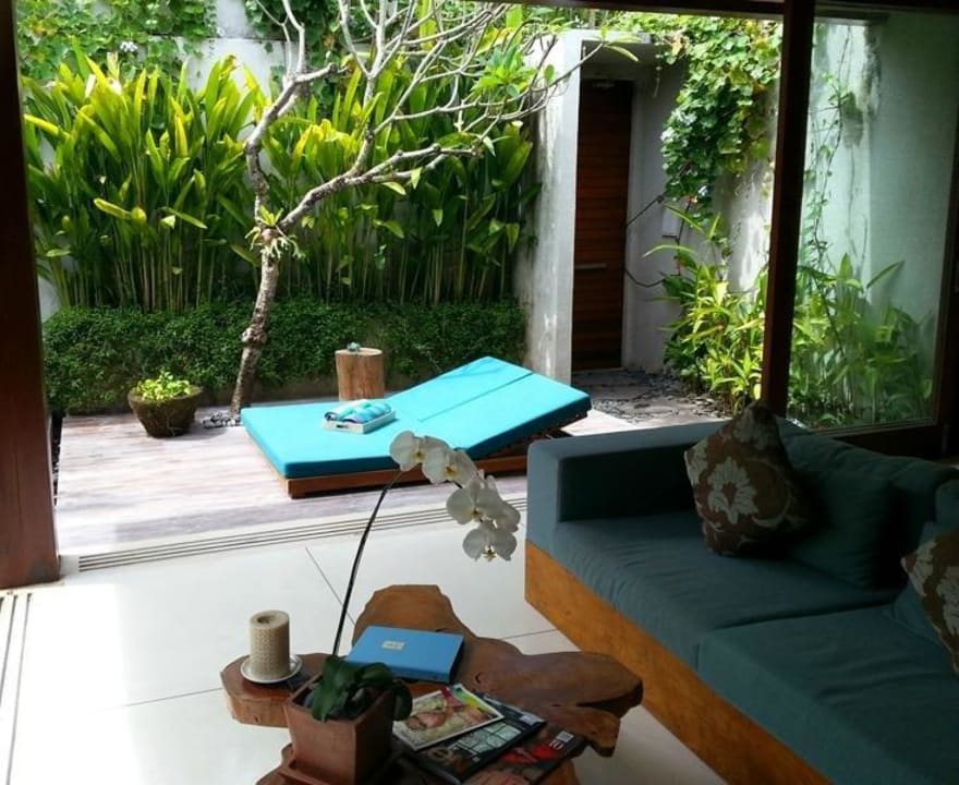 Maca Villa - Blick in den Garten Maca Villas & Spa