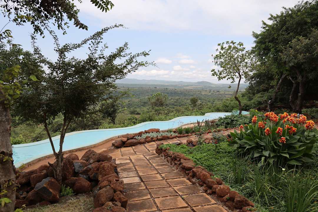 Außenansicht Mawemawe Manyara Lodge