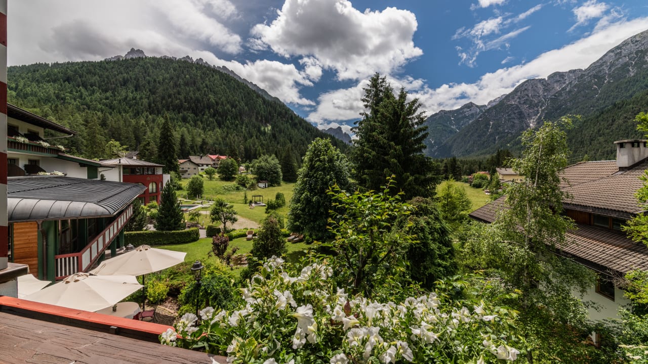 Ausblick Romantik Hotel Santer