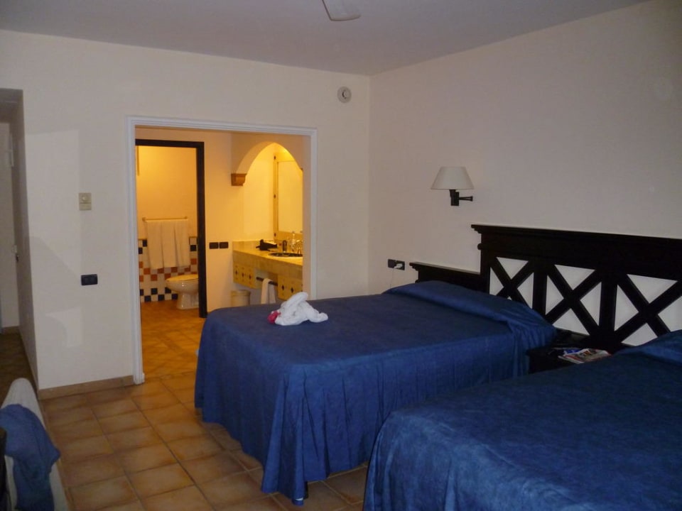 Das große Zimmer mit zwei Doppelbetten Catalonia Playa Maroma