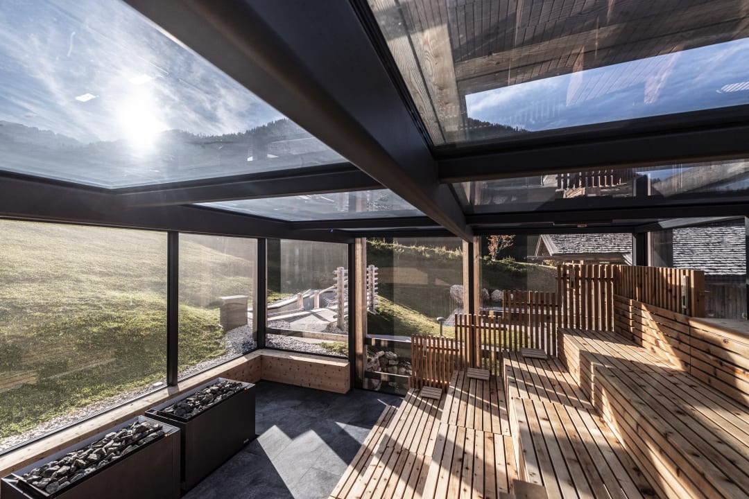 Ausblick Cyprianerhof Dolomit Resort