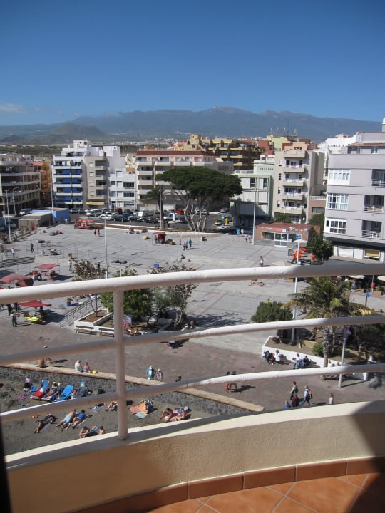 Ausblick zum Strand Hotel Medano