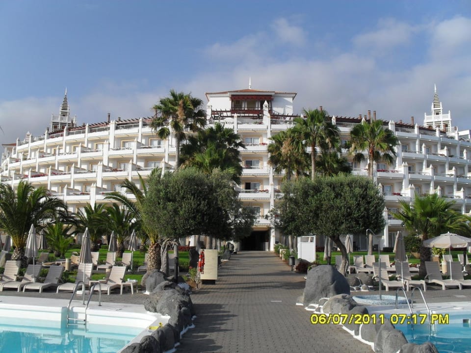 Vom Meer aus gesehen Hotel Riu Palace Tenerife