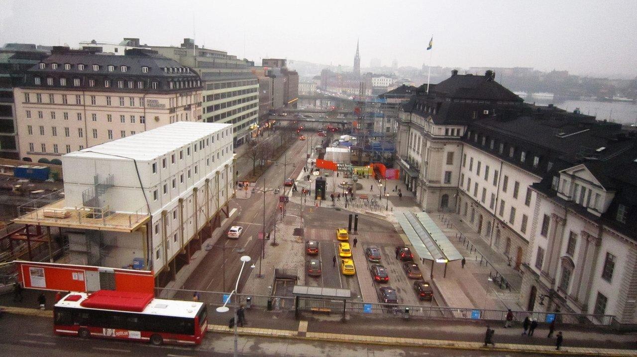 View from Skybar Hotel Radisson Blu Royal Viking