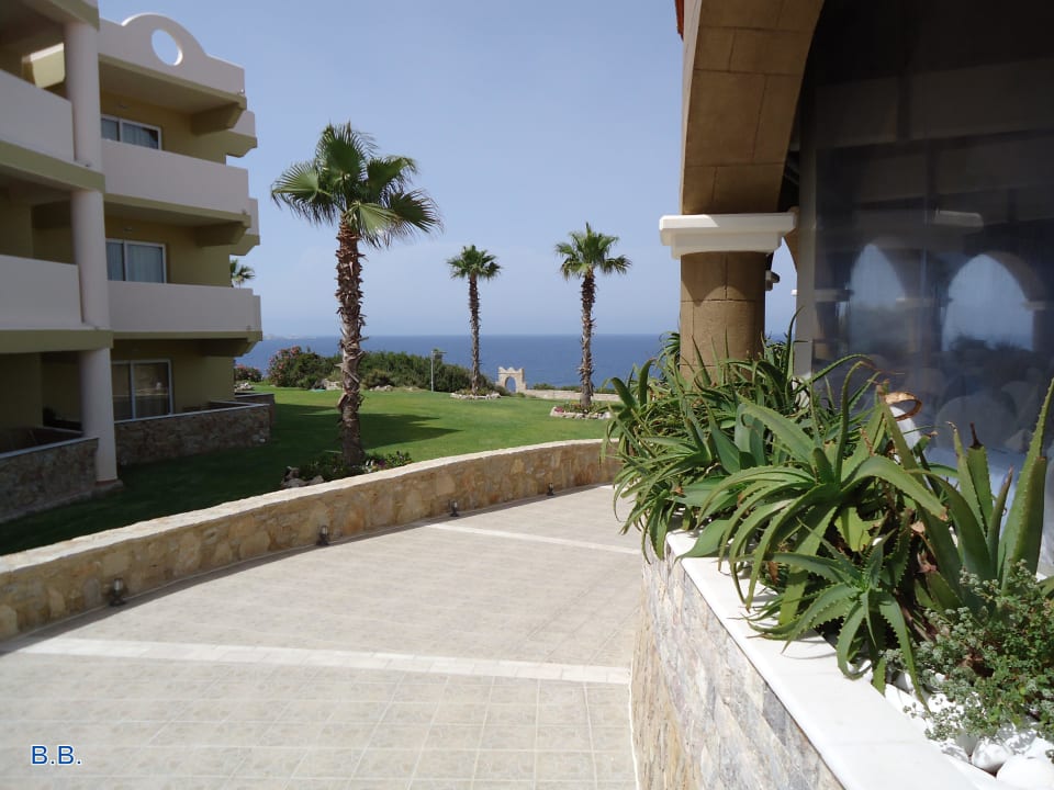 Blick auf's Meer Hotel Kalithea Horizon Royal