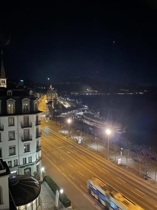 Ausblick Hotel Schweizerhof Luzern