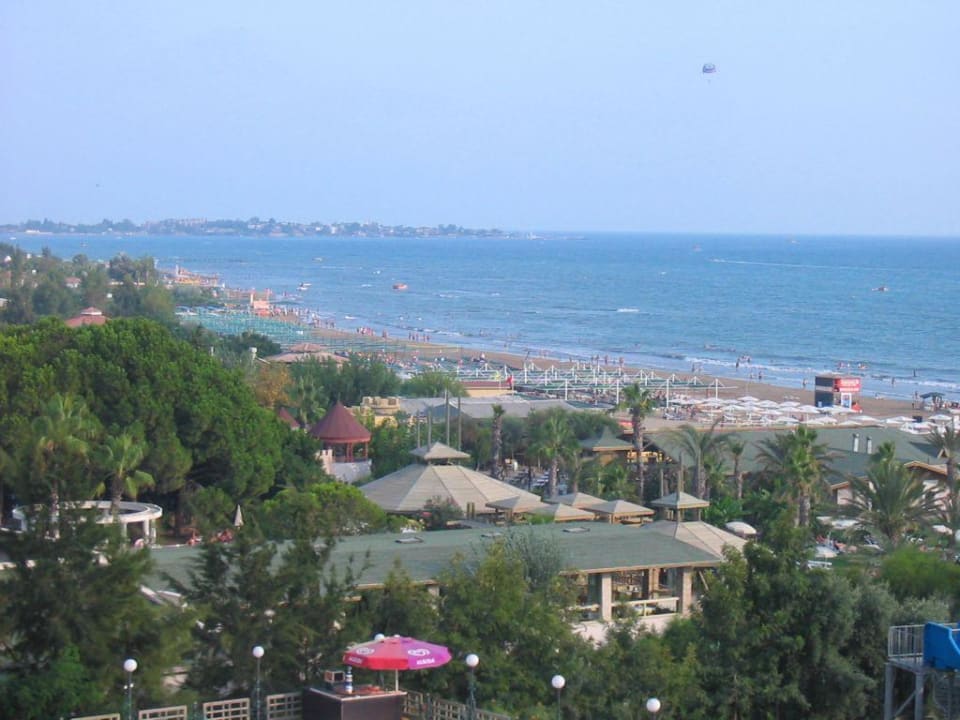 Blick vom Balkon im Zimmer 309 Hotel Terrace Beach Resort