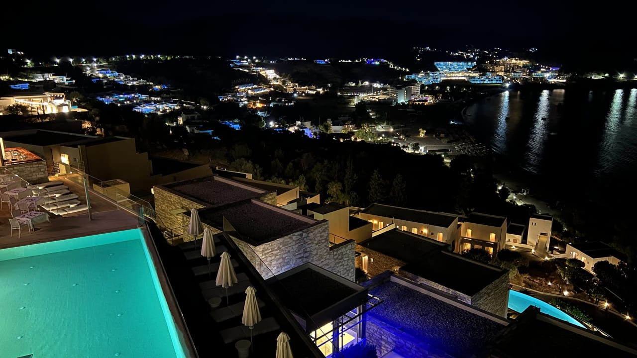 Ausblick Lindos Blu, Luxury Hotel & Suites - Adults only