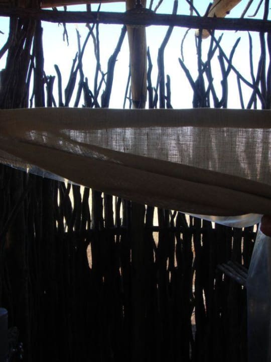 Teil des "Zimmers"  - außen  Etosha Village