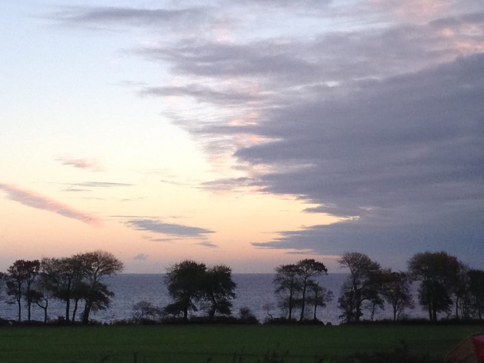 Ausblick Ferienbauernhof Liesenberg mit Meerblick