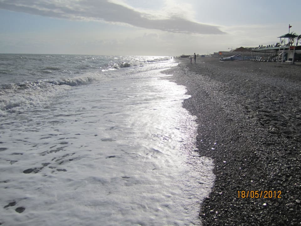 Das Meer am Hotelstrand. Belek Beach Resort Hotel
