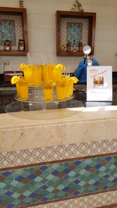 Tagescocktails, serviert bis zur Liege Pickalbatros Alf Leila Wa Leila Resort - Neverland Hurghada