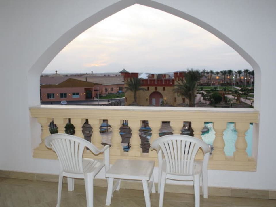 Balkon Pickalbatros Alf Leila Wa Leila Resort - Neverland Hurghada