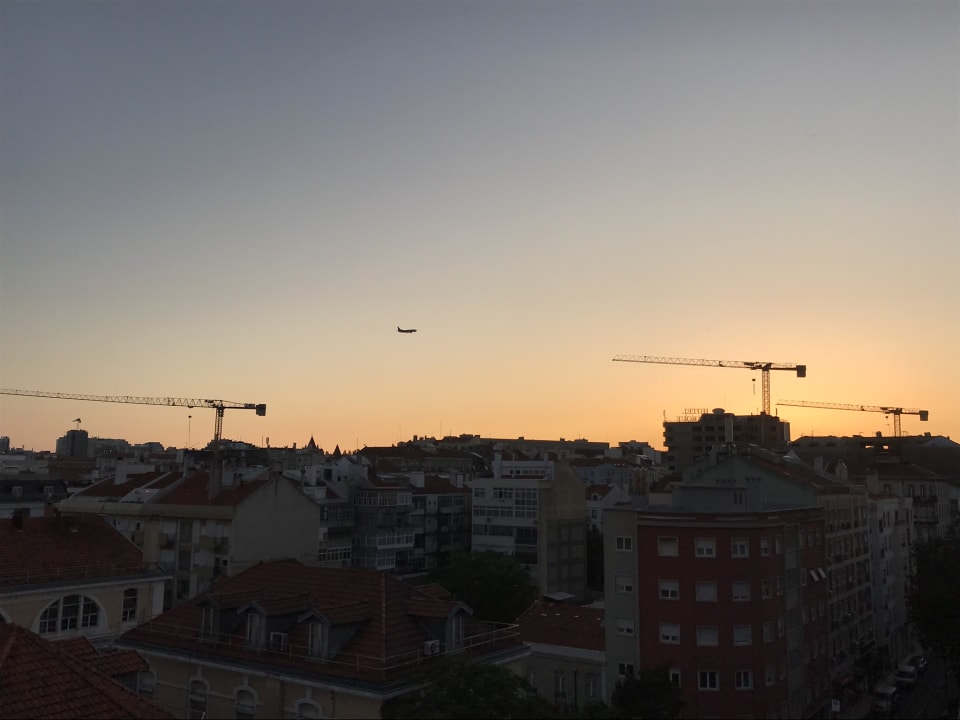 Ausblick Hotel Zenit Lisboa