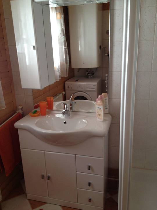 Badezimmer Almchalet Orter