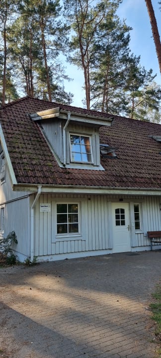 Außenansicht martas Gästehäuser Groß Väter See